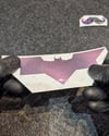 LMT9 Limited Edition Mavi Gri Mor Renk Geçişli Yarasa Stickerı