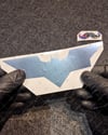 LMT9 Limited Edition Mavi Gri Mor Renk Geçişli Yarasa Stickerı