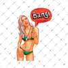 LPT2 Altin-Revolverli-Pinup-Kizi-Etiketi