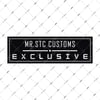 MRSTC6 Reflektif Mr.Sticker Exclusive Etiketi