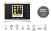 MSL104 Poloroid Sanat Tarihi Etiketi