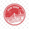 MSL119 New York Yazili Etiket