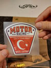 MSL141 Motor Racing Yazili Etiket