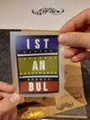 MSL145 Istanbul Yazili Etiket