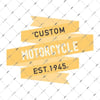MSL19 Custom Motosiklet Etiketi