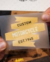 MSL19 Custom Motosiklet Etiketi