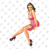 PNP31 Pinup Kizi Etiketi
