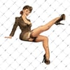 PNP5 Pinup Kizi Etiketi