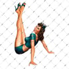 PNP6 Pinup Kizi Etiketi