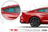 PRS11 Reflektif Mavi Renkli Yaris Numarasi Seti