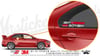 PRS18 Ozel Seri Custom Yarisci Ismi Sticker Seti