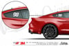 PRS3 Reflektif Kisiye Ozel Yaris Numarasi Seti