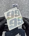 PRS31 Reflektif Numara Stickerı 2li Set