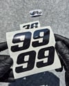 PRS31 Siyah Reflektif Numara Stickerı 2li Set