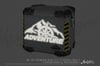 RFBK46 Siyah Reflektif Adventure Yazılı Sticker