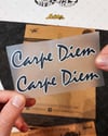 RFHLM110 Carpe Diem Yazili Etiket Seti