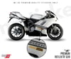 RFHLM133 Reflektif Fake Biker Yazili Etiket 2' li Set