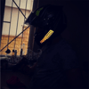 RFHLM133 Reflektif Fake Biker Yazili Etiket 2' li Set