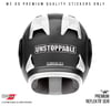 RFHLM134 Reflektif Durdurulamaz (Unstoppable) Yazili Etiket 2'li Set