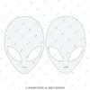 RFHLM158 Reflektif Alien Etiketi 2 li Set