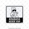 RFHLM169 Reflektif Arabada Bebek Var Etiketi