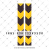 RFHLM176 Reflektif Canta Serit Etiketi Ikili Set