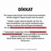 RFHLM190 Reflektif Kisisellestirilebilir Kask Vizoru Etiketi İkili Set