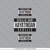 RFHLM198 V2 Cekilis Var Yazili Etiket Seti