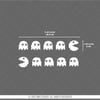RFHLM242 Reflektif Pac Man