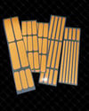 RFHLM266 Reflektif Turuncu Serit Seti 47 Parca
