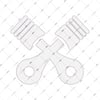 RFHLM35 Reflektif Piston Etiketi