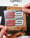 RFHLM50 Reflektif Lorenzo 99 Etiket Seti - 2'li Set