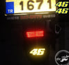RFHLM51 Reflektif Rossi 46 Etiket Seti - 2'li Set
