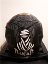 RFHLM55 Reflektif Dakar Etiketi - Beyaz Renk