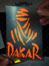RFHLM56 Reflektif Dakar Etiketi - Kirmizi Renk