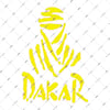 RFHLM57 Reflektif Dakar Etiketi - Sari Renk