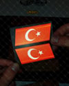 RFHLM64 Reflektif Ay Yildiz Etiketi - Simetrik 2li Set