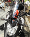 RFHLM67 Reflektif Savas Migfer Etiketi Gokturkce Turk Yazisi Ile