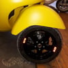 RFHLM83 Vespa Jant Sticker Seti - 4 ad Jant Uzeri Kirmizi Renk