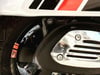 RFHLM83 Vespa Jant Sticker Seti - 4 ad Jant Uzeri Kirmizi Renk