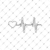 RFHLM86 Reflektif Kalp Ritm Etiketi