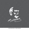 RFHLM92 Reflektif Kemal Ataturk Silueti - Buyuk Boy