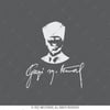 RFHLM94 Reflektif Gazi Mustafa Kemal Silueti - Buyuk Boy