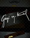RFHLM96 Reflektif Gazi Mustafa Kemal Imzasi - Buyuk Boy