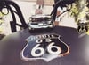 ROU2 Vintage Route 66 Etiketi