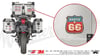 ROU8 Vintage Route 66 Etiketi
