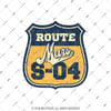 ROU9 Route Mars S04 Etiketi