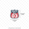 ROUP15 Reflektif Route Afyon 03 Etiketi