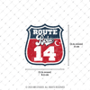 ROUP26 Route Bolu 14 Etiketi