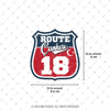 ROUP30 Route Çankiri 18 Etiketi